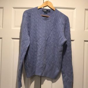 Men’s polo cashmere V neck